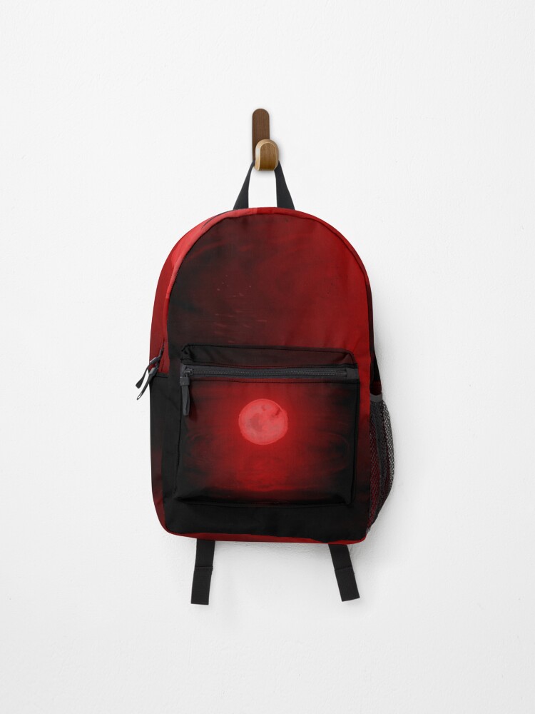 Thumbnail 1 of 3, Backpack, Bloodmoon Ripple designed and sold by Arts-And-Design.
