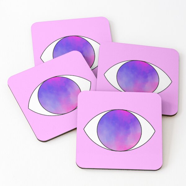 Item preview, Pink and Purple Tie Dye Psychedelic Eye designed and sold by Siklop.