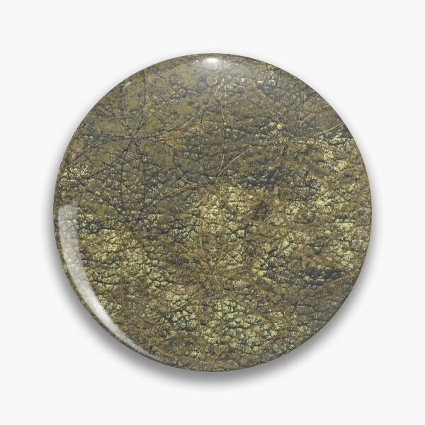 Item preview, flower of life gold leaf on leather  designed and sold by filippobassano.