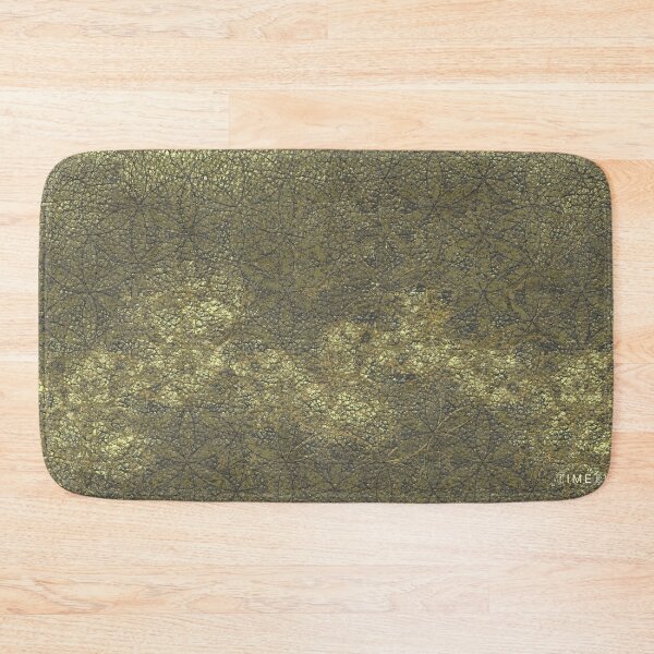 Item preview, flower of life gold leaf on leather  designed and sold by filippobassano.