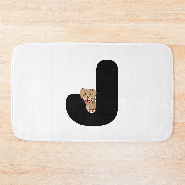 Item preview, Personalized Dog Initial J designed and sold by TheFamilyVan.