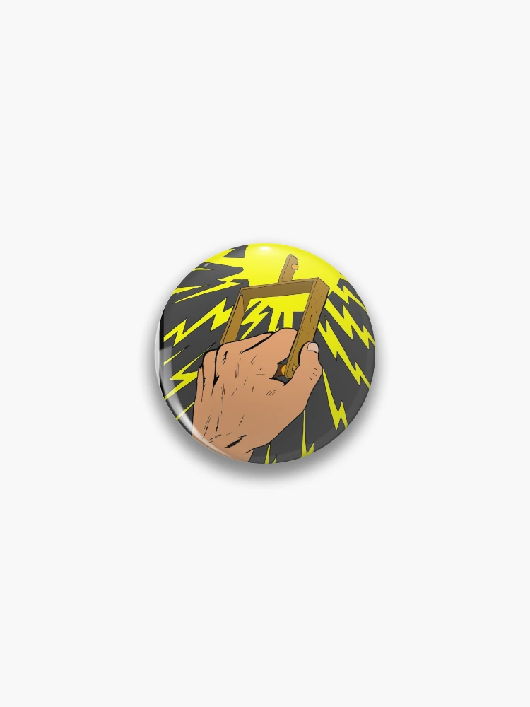 Thumbnail 1 of 3, Pin, throw the switch, Holding!!!! designed and sold by HacknStack.