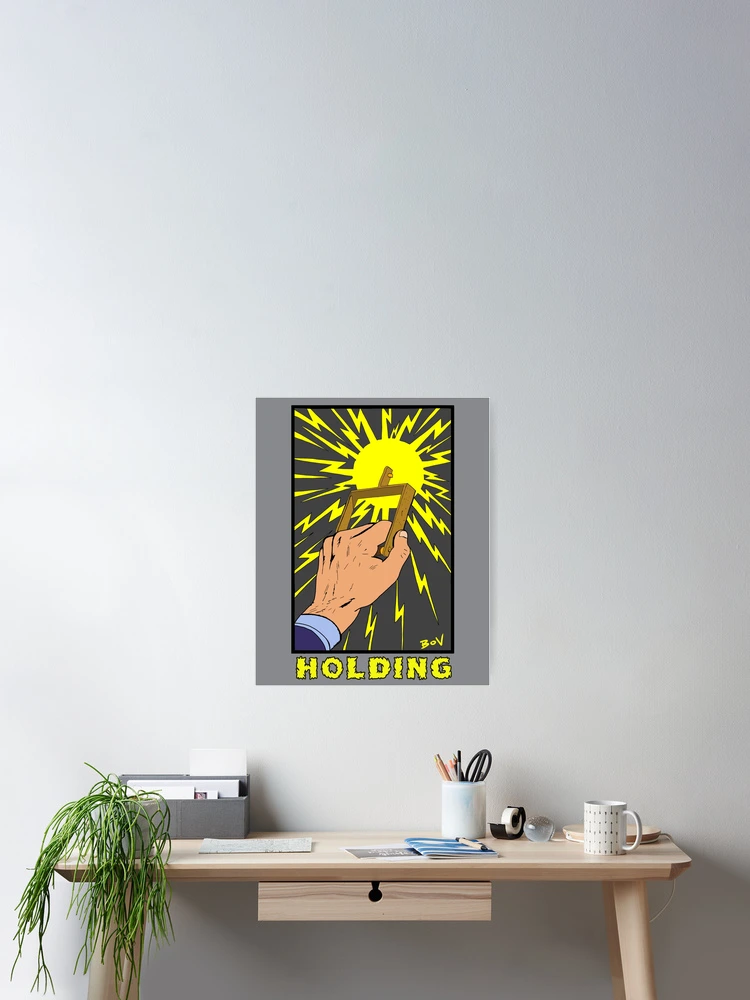 Thumbnail 2 of 3, Poster, throw the switch, Holding!!!! designed and sold by HacknStack.