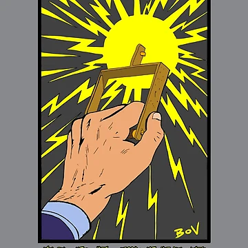 Artwork thumbnail, throw the switch, Holding!!!! by HacknStack