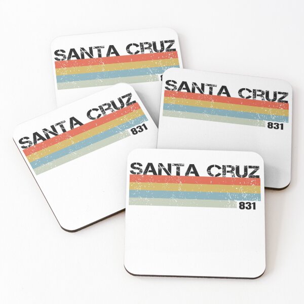 Item preview, Santa Cruz City Area Code Retro Vintage Stripes   designed and sold by Merica1st.