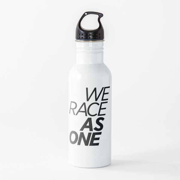 we race together (black) Water Bottle