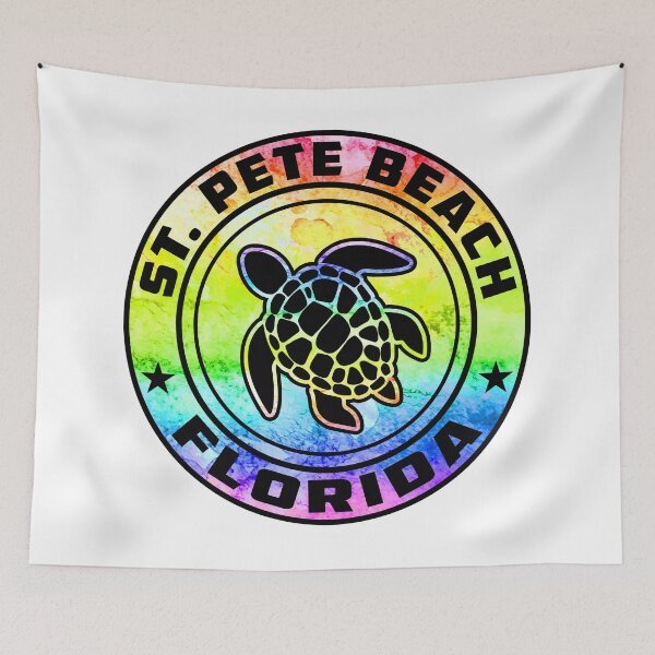Item preview, Saint Pete Beach Florida Sea Turtle FL St. designed and sold by DESTINATIONS DECAL.