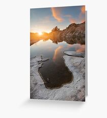 Evaporate Greeting Card