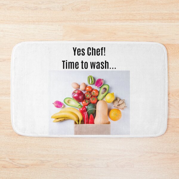 Item preview, Yes Chef! Time to Wash (Veggies) designed and sold by Tony Marciante.