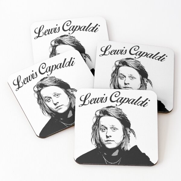 Item preview, 15504 lewis capaldi hitam putih black white designed and sold by nabennett.