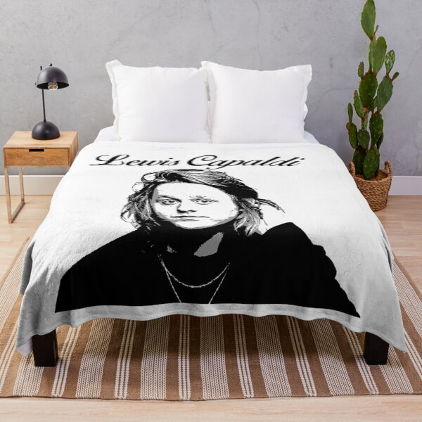 Item preview, 15504 lewis capaldi hitam putih black white designed and sold by nabennett.