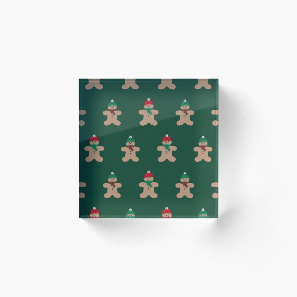 Item preview, Gingerbread Man Pattern designed and sold by ImpalaMoon.