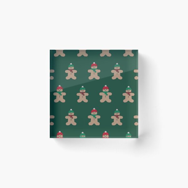 Item preview, Gingerbread Man Pattern designed and sold by ImpalaMoon.