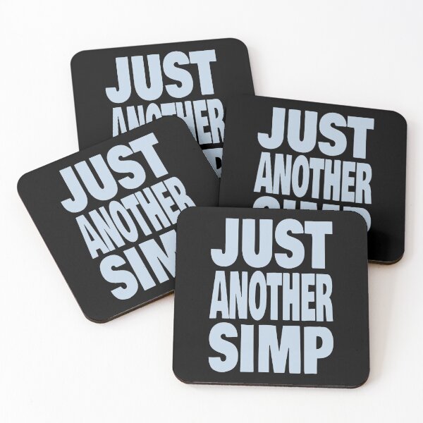 Item preview, Just Another Simp (Funny Sarcastic Quote) designed and sold by SassyClassyMe.