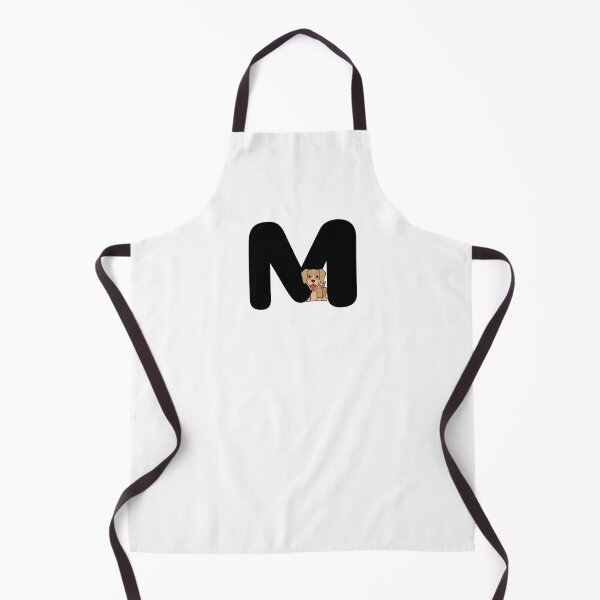Item preview, Personalized Dog Initial M designed and sold by TheFamilyVan.