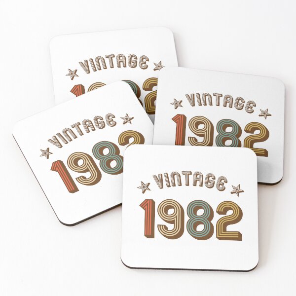 Item preview, 1982 vintage retro vintage year of birth birthday designed and sold by GeogDesigns.