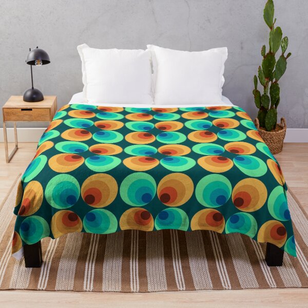 Retro Combo Throw Blanket
