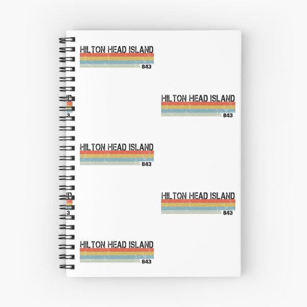 Item preview, Hilton Head Island City Area Code Retro Vintage Stripes   designed and sold by Merica1st.