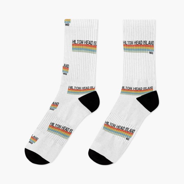 Item preview, Hilton Head Island City Area Code Retro Vintage Stripes   designed and sold by Merica1st.