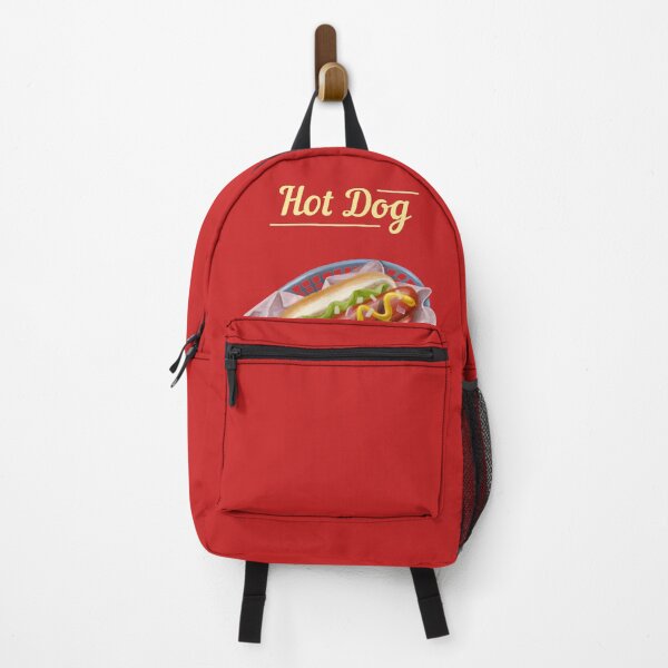 Item preview, Hot Dog in a basket, American food, fast food designed and sold by adelacreative.