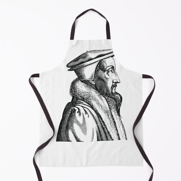 Item preview, John Calvin Vintage Reformed Engraving designed and sold by Beltschazar.