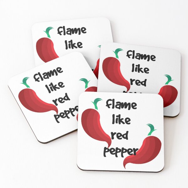 Item preview, flame like red pepper designed and sold by beruc.