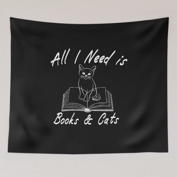 Item preview,  All I Need Is Books And Cats Cute Bookworm Reading gifts book lovers day designed and sold by AYMEDD.