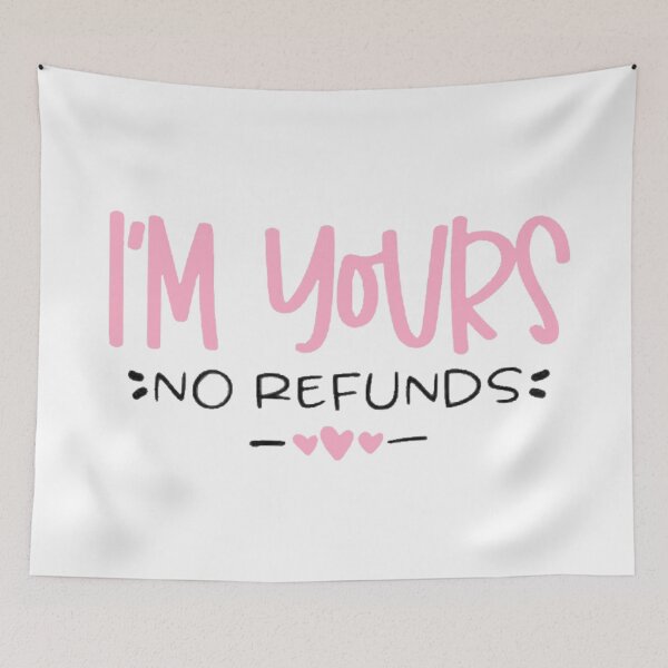 Item preview, No Refunds designed and sold by graceelaine93.