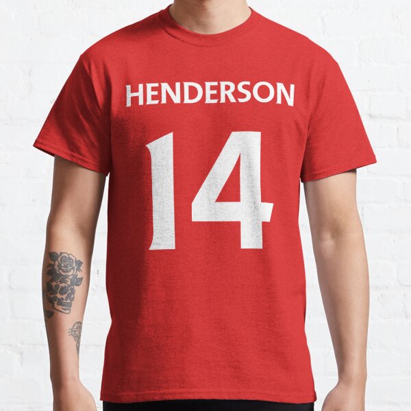 Liverpool No14 Henderson Home Long Sleeves Jersey