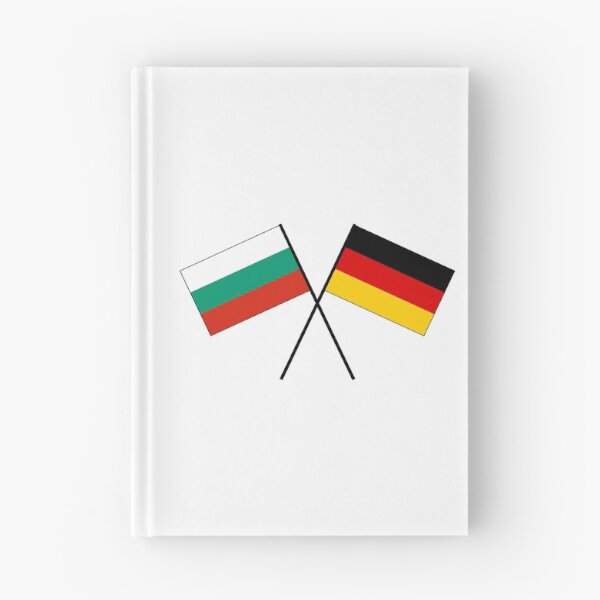 Artikelvorschau, Bulgarien Deutschland Flagge Fahne gekreuzt entworfen und verkauft von GeogDesigns.