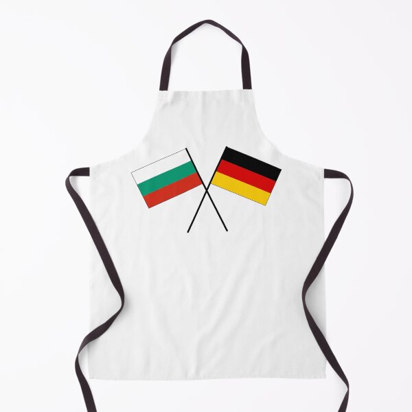 Item preview, Bulgaria Germany flag crossed flag designed and sold by GeogDesigns.