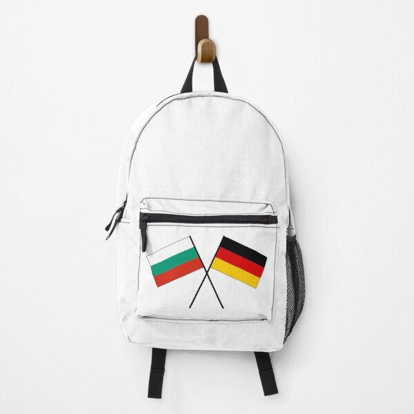 Item preview, Bulgaria Germany flag crossed flag designed and sold by GeogDesigns.