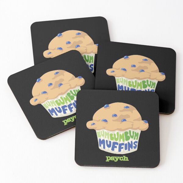 Item preview, Psych TV- Bum Bum Bum Muffins designed and sold by melinarae.
