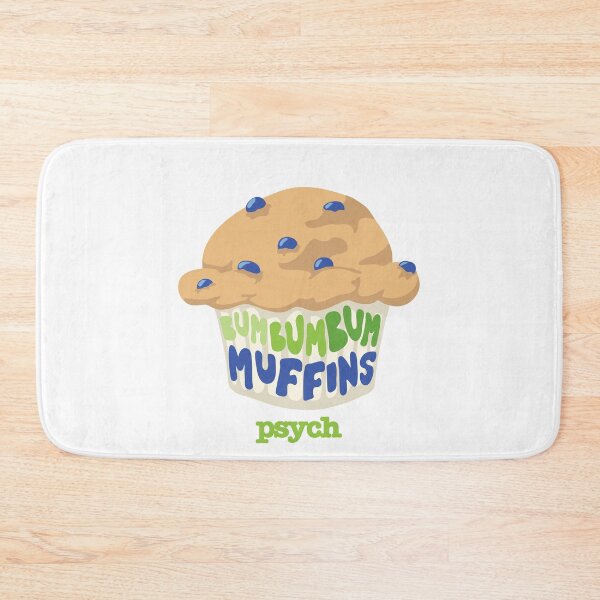 Item preview, Psych TV- Bum Bum Bum Muffins designed and sold by melinarae.