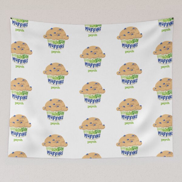 Item preview, Psych TV- Bum Bum Bum Muffins designed and sold by melinarae.