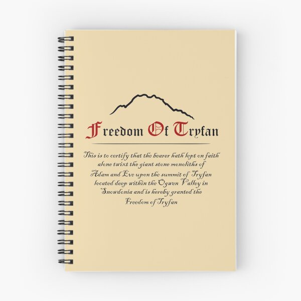 Item preview, Certified Freedom of Tryfan designed and sold by neon-light.