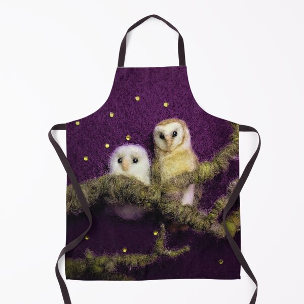 Item preview, Night Time Little Barn Owls designed and sold by moonbrushwood.