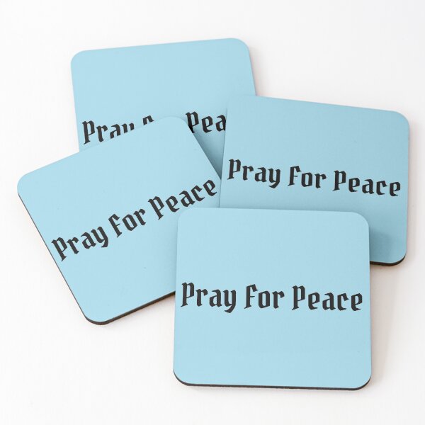 Item preview, Pray For Peace (Black) designed and sold by OneCherubim.
