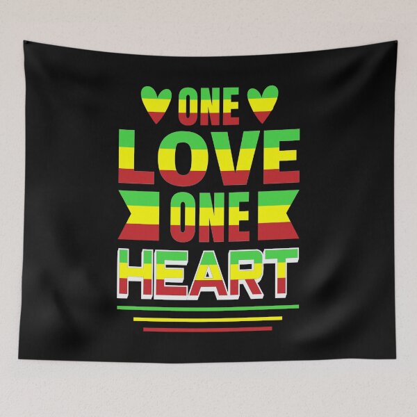 Item preview, T-shirt One Love, One Heart tee shirt  designed and sold by chris299.