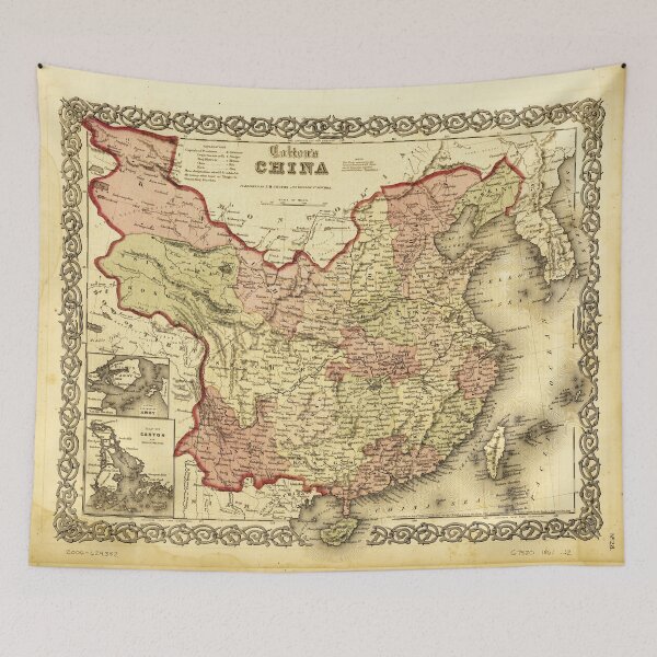 Item preview, Colton's Map of China (1861) designed and sold by allhistory.