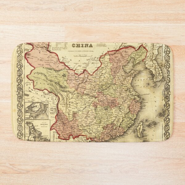 Item preview, Colton's Map of China (1861) designed and sold by allhistory.