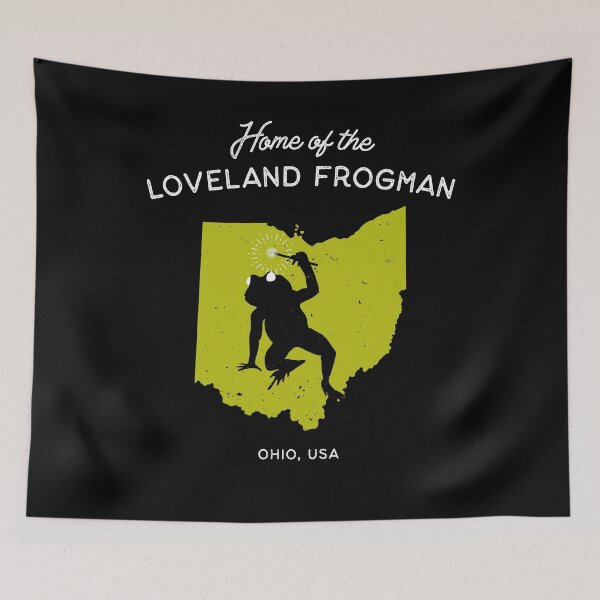 Item preview, Home of the Loveland Frogman | Home State Cryptids Collection designed and sold by strangeology.