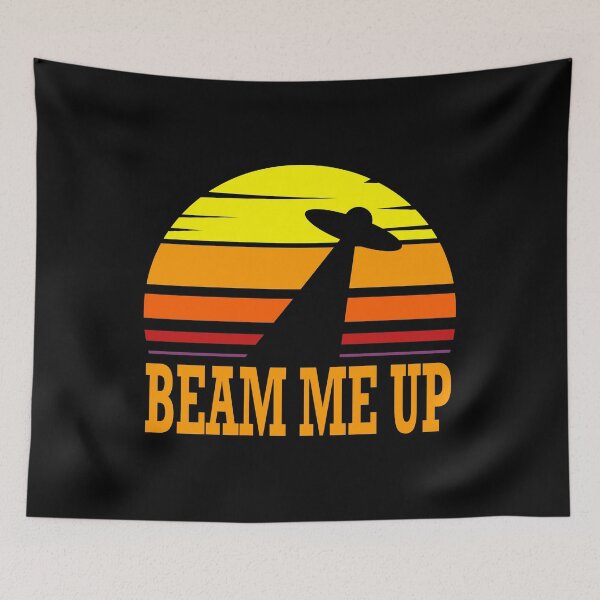 Item preview, Beam me up ufo design designed and sold by funnytshirtco.