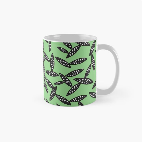 Aperçu de l'œuvre Abstract Leaves Pattern Print créée et vendue par MCMXCV-PROJECT.
