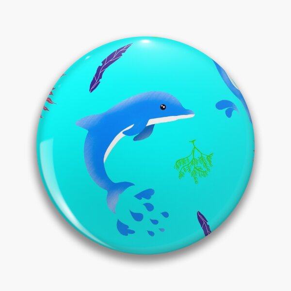 Item preview, Dolphin - Sea Plants And Dolphin Animal Lovers - Dolphin , Gifts designed and sold by HappyTees Lab.