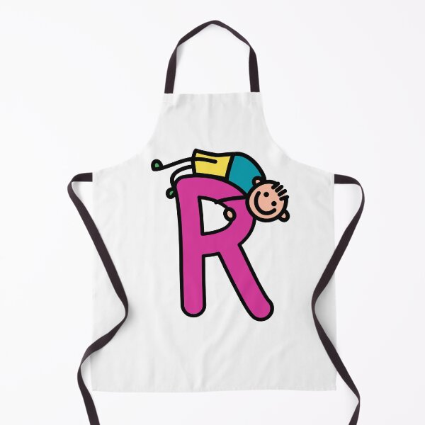 Item preview, Letter R for Boys alphabet Kids Colorful Cartoon Character designed and sold by funwithletters.