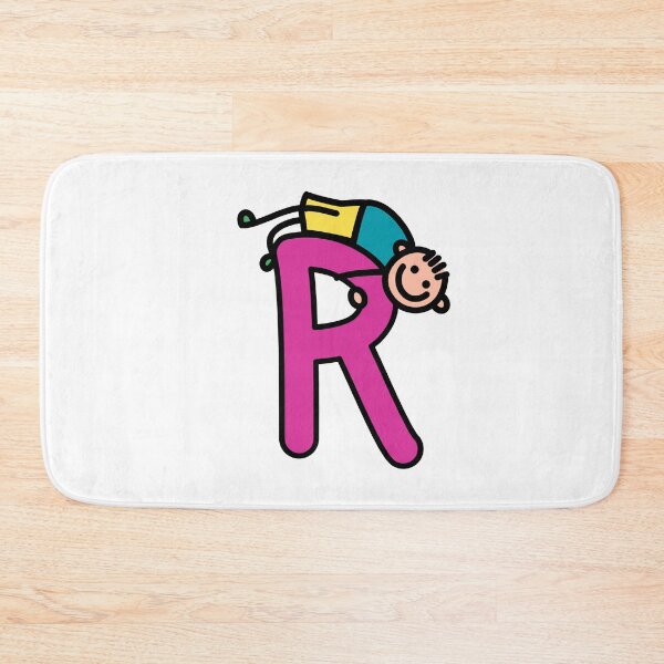 Item preview, Letter R for Boys alphabet Kids Colorful Cartoon Character designed and sold by funwithletters.