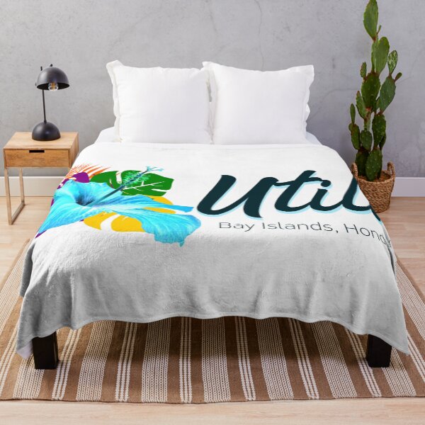 Item preview, Floral Utila Bay Island Honduras designed and sold by Gustavo Navarro.