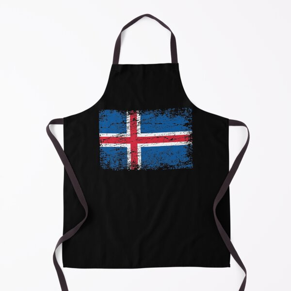 Item preview, Iceland Icelandic flag flag used look designed and sold by GeogDesigns.
