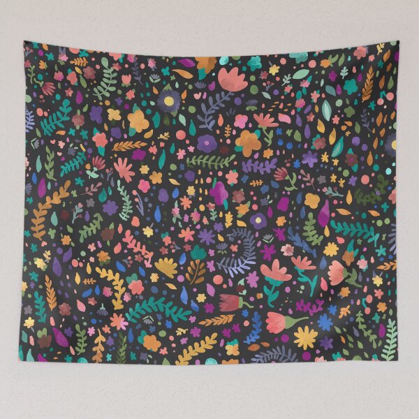 Item preview, Flower Doodles Design designed and sold by box-of-colors.